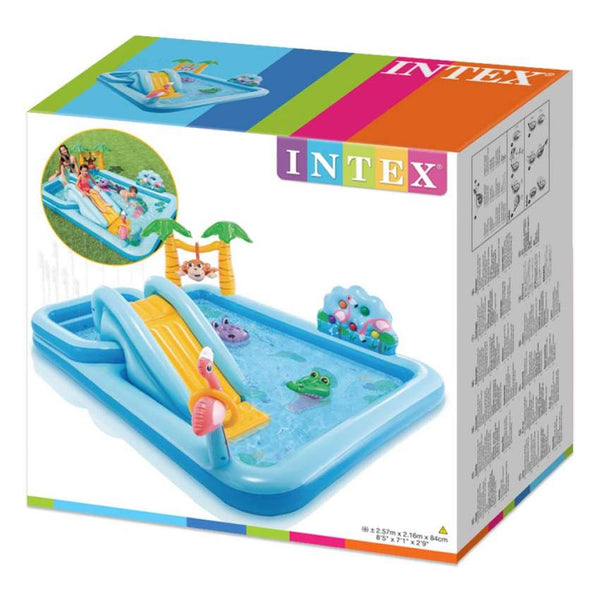 Intex Jungle Adventure Play Center | 7 Feet+ x 5.5 Feet+ x 2 Feet+