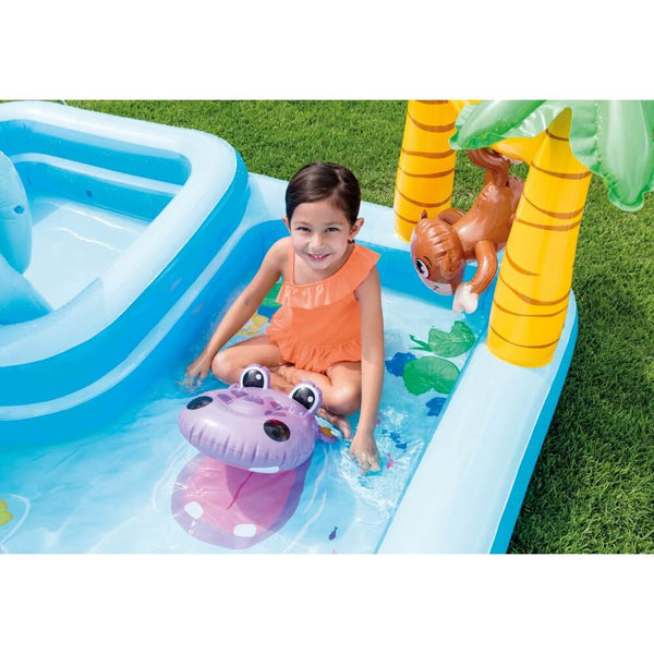 Intex Jungle Adventure Play Center | 7 Feet+ x 5.5 Feet+ x 2 Feet+