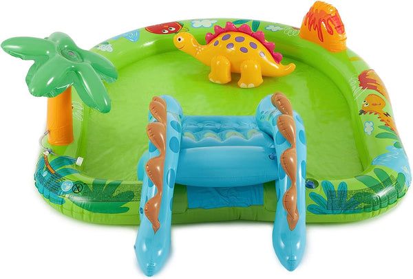 Intex Little Dino Dinosaur Themed Pool For Kids | 6 Feet+ x 5 Feet x 2 Feet