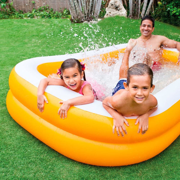 Intex Mandarin Outdoor Swim Center Pool | 7.5 Feet x 5 Feet x 1.5 Feet