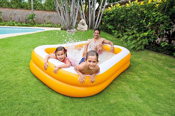 Intex Mandarin Outdoor Swim Center Pool | 7.5 Feet x 5 Feet x 1.5 Feet