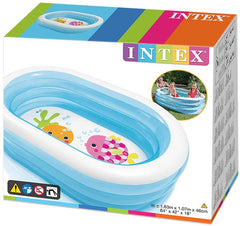 Intex Oval Whale Fun Pool | 5 Feet+ x 3.5 Feet x 1.5 Feet