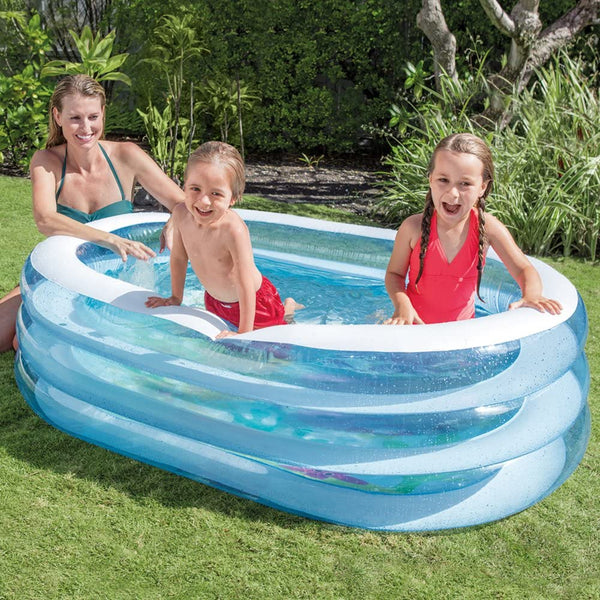 Intex Oval Whale Fun Pool | 5 Feet+ x 3.5 Feet x 1.5 Feet