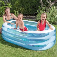 Intex Oval Whale Fun Pool | 5 Feet+ x 3.5 Feet x 1.5 Feet