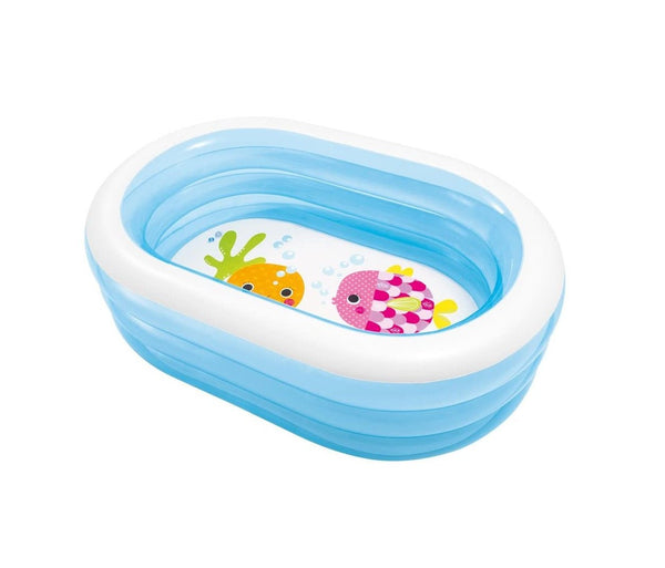 Intex Oval Whale Fun Pool | 5 Feet+ x 3.5 Feet x 1.5 Feet