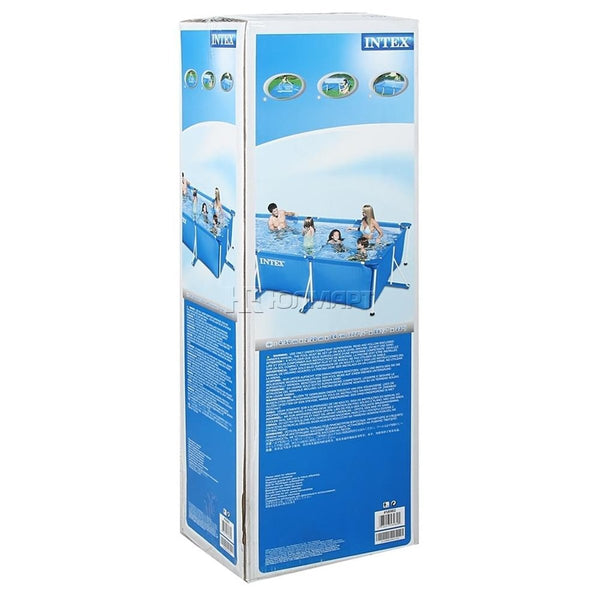 Intex Rectangular Frame Pool | 14.5 Feet x 7 Feet+ x 2.5 Feet+