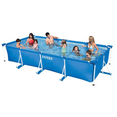 Intex Rectangular Frame Pool | 14.5 Feet x 7 Feet+ x 2.5 Feet+