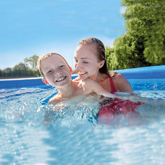 Intex Round Easy Set Pool with Filter Pump | 10 Feet x 2.5 Feet