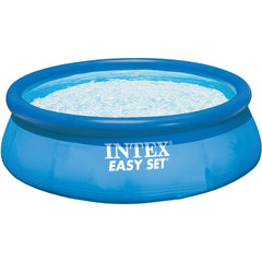 Intex Round Easy Set Pool with Filter Pump | 10 Feet x 2.5 Feet