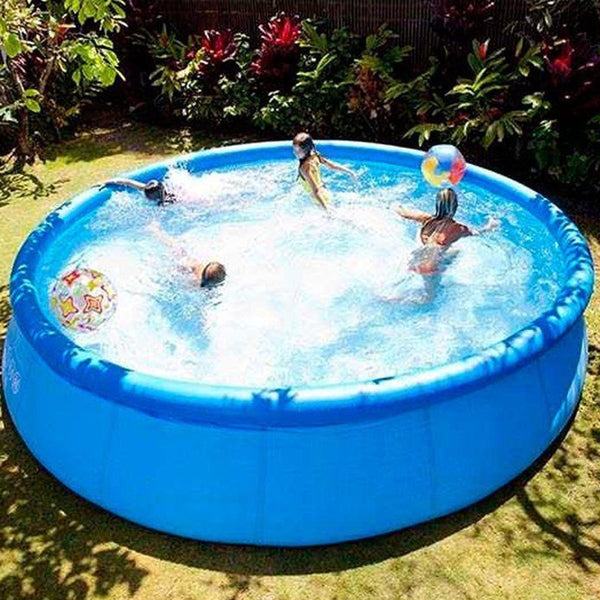Intex Round Easy Set Pool with Filter Pump | 15 Feet x 2.5 Feet+
