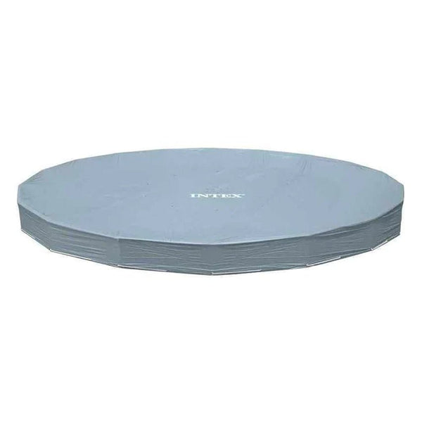 Intex Round  Prism Frame Above Ground Pool with Accessories | 15 Feet x 3.5 Feet