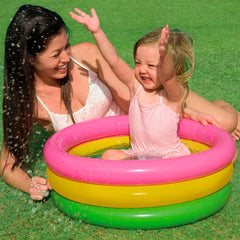 Intex Sunset Glow Baby Pool For Kids | 2 Feet x 0.5 Feet+