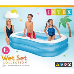 Intex Swim Center Family Swimming Pool | 6.5 Feet+ x 5 Feet x 1.5 Feet