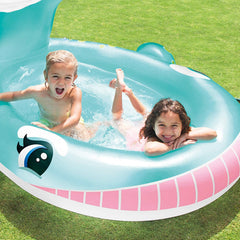 Intex Whale Spray Pool Center | 6.5 Feet x 6 Feet+ x 3 Feet