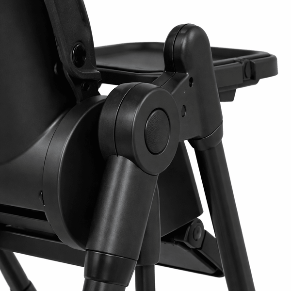 Kidilo Premium 2-in-1 Baby Feeding High Chair with Wheels & Safety Harness