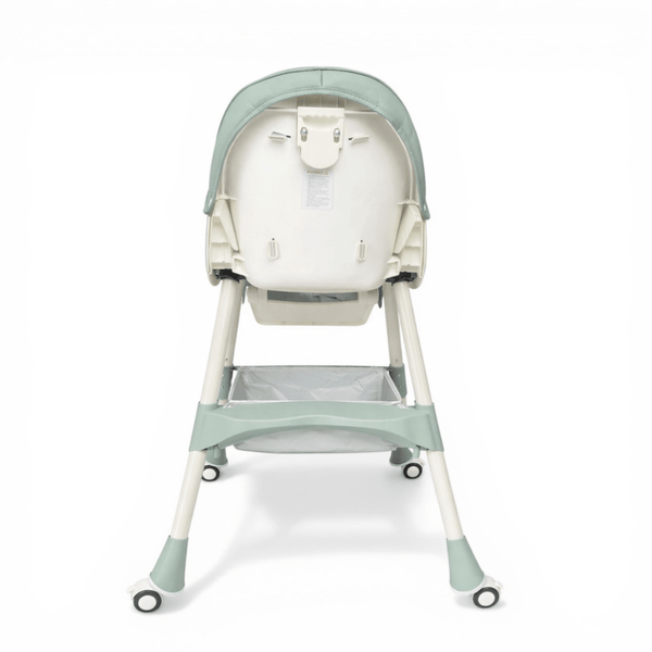 Kidilo Premium 3-in-1 Convertible Baby Feeding High Chair with Wheels