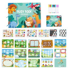 Kids Busy Book Set – Preschool Learning & Maths Activity Folder