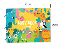Kids Busy Book Set – Preschool Learning & Maths Activity Folder