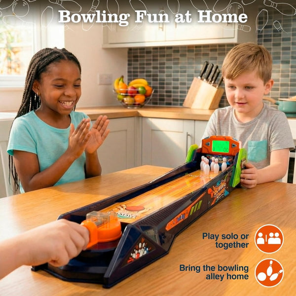 Kids Electronic Bowling Game Set – Automatic Scoring Bowling Alley
