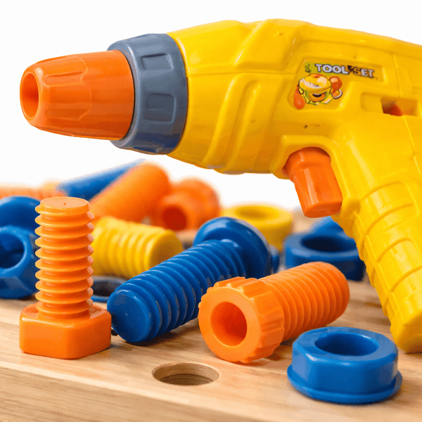 Kids Engineering Tool Set – DIY Construction Play Kit with Tools