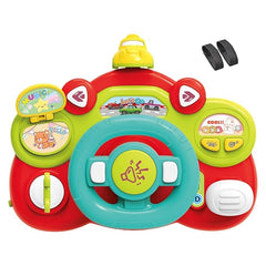Kids Musical Steering Wheel – Driving Simulator with Lights & Car Sounds