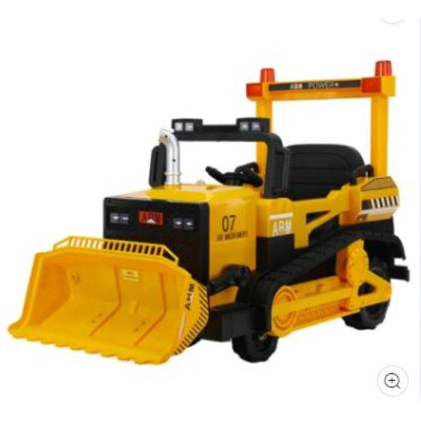 Kids Ride-On Excavator Digger – 12V Battery, Parental Remote & Music