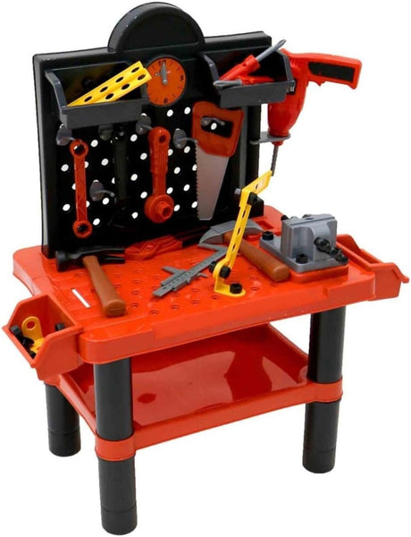 Kids Workshop Tool Bench – Interactive Builder Play Station