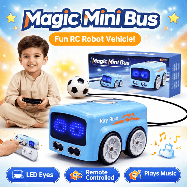 Magic Mini Bus Football Game – Remote Control Smart Play Bus