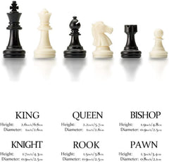 Magnetic Folding Chess Set for Kids & Travel – 25cm Portable Strategy Board Game