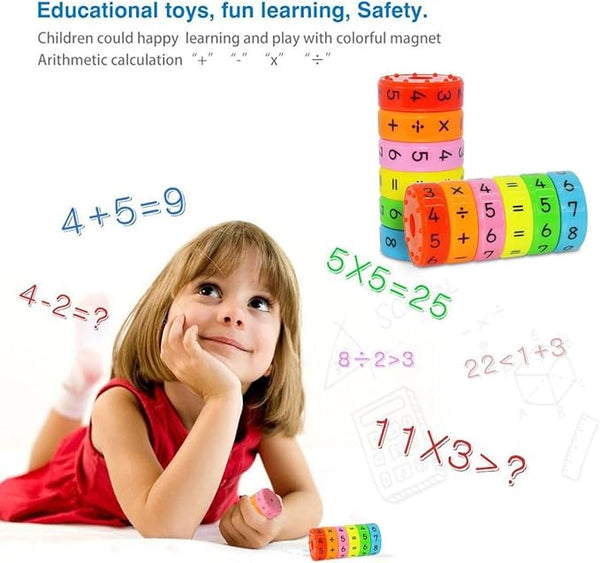 Magnetic Number Calculation Rings – Early Math Learning Set