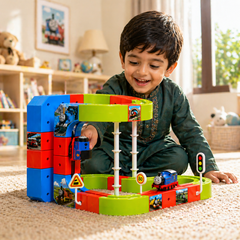 Magnetic Suspension Train Track Set – 87 Pcs Orbit Railway Adventure
