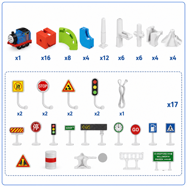 Magnetic Suspension Train Track Set – 87 Pcs Orbit Railway Adventure