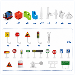 Magnetic Suspension Train Track Set – 87 Pcs Orbit Railway Adventure