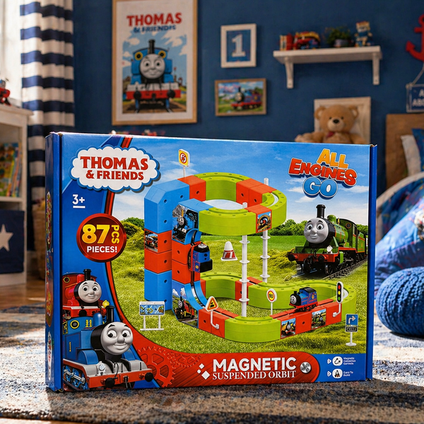 Magnetic Suspension Train Track Set – 87 Pcs Orbit Railway Adventure