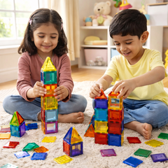 Magnetic Tiles Building Set – 26 PCS Creative Construction Kit