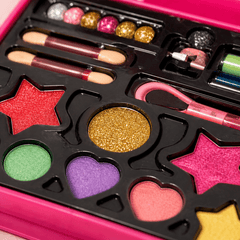Mermaid Makeup Kit for Girls – 20-in-1 Beauty Play Set with Carry Case