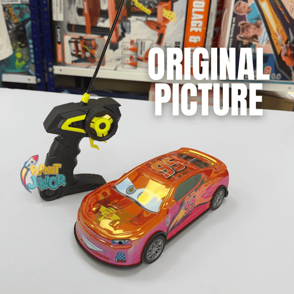 Metal Body Remote Control Lightning Racer Car with Smooth Drive
