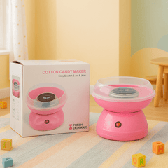 🍬 Mini Cotton Candy Maker Machine – Sweet Fun for Kids & Families!