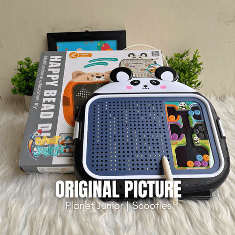 Panda Magnetic Bead Board – 2-in-1 Learning Fun 🐼✨