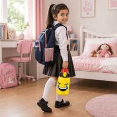 Premium Leak-Proof Smile Themed Water Bottle – BPA-Free Portable Hydration Bottle |500 ML