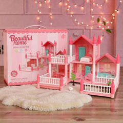 Princess Doll House Villa with Furniture