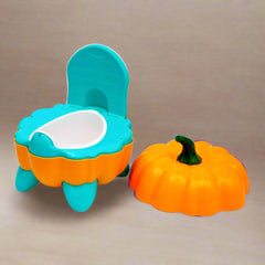 Pumpkin-Shaped Potty Seat for Kids