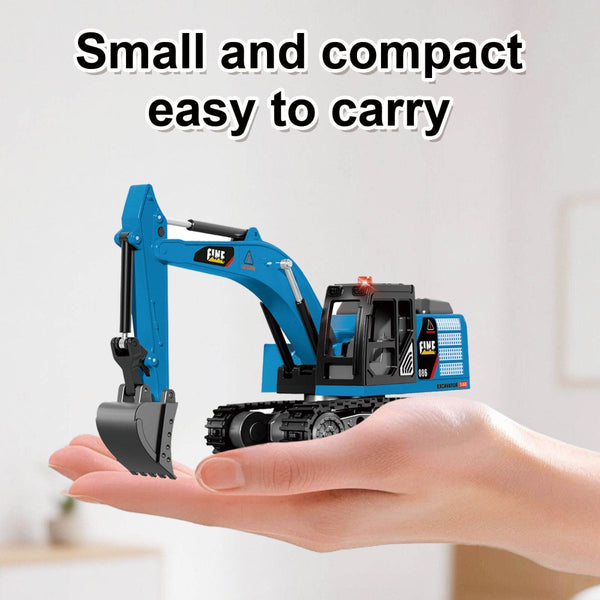 Remote Control Mini Excavator Construction – Remote Digger with Realistic Arm Movement & Multi-Color Options