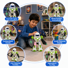 Robot Dominator Interactive Figure – Lights, Sounds & Action Robot