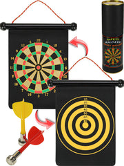 Safety Magnetic Dart Board Game – Double-Sided Target Game Set