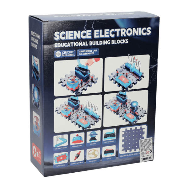 Science Electronics Educational Building Blocks – DIY Circuit Learning Kit ⚡🔬