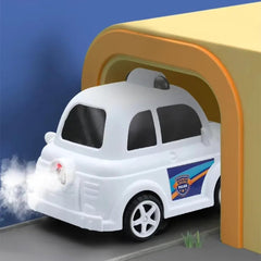 Simulation Gas Station Playset – Fuel Pump with Car & Realistic Play Features
