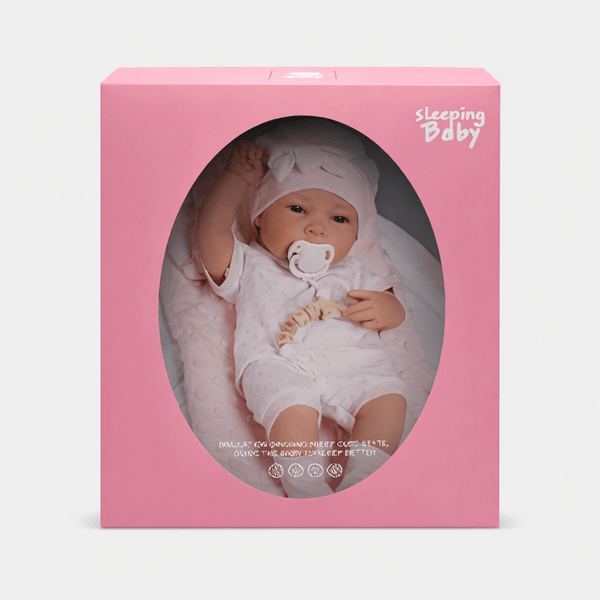 Sleeping Baby Doll – Realistic Soft Baby Doll with Pacifier