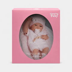 Sleeping Baby Doll – Realistic Soft Baby Doll with Pacifier