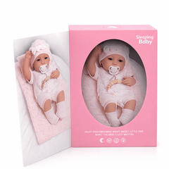 Sleeping Baby Doll – Realistic Soft Baby Doll with Pacifier